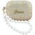 Guess Glitter Pearl Strap Case for AirPods Pro 3 - Gold