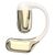 Dudao U4Pro Universal Bluetooth headset (Universal Fit for Both Ears) Beige