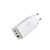 Joyroom JR-TG10 65W GaN 2x USB-C + USB-A wall charger with 100W USB-C - USB-C 1.2m cable - white - Travel Chargers - Smartphone Chargers - Techbox