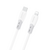 Dudao L25SX 30W USB-C - Lightning Cable with Soft Silicone Braid 2m - White - Cables & Adapters - Cables & Accessories - Techbox