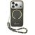 Guess IML Glitters Script Strap MagSafe Case for iPhone 17 Pro - Black
