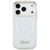Guess IML Gradient Script Metal MagSafe Case for iPhone Air - White