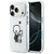 Karl Lagerfeld Karl &amp; Choupette Back MagSafe Case for iPhone 17 Pro Max - Clear