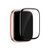Puro PMMA Screen Protector "FLEXIBLE SHIELD", with applicator included, for Apple Watch Serie 10 / 11 42mm, Black