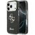 Guess IML 4G Script Metal case for iPhone 17 Pro Max - black