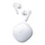 QCY T13X In-Ear Headphones with ENC IPX5 Bluetooth 5.3 - White | Techbox