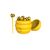 Winkee - Food Sticks with Container - Bee Food Pick Set & Bee Hive Container / Gadgets