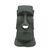 Winkee - Napkin Dispenser Moai Stone - Natural Stone Gray - Approximately 12 Inches Tall / Gadgets