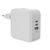 Hyper - HyperJuice 70W USB-C GaN Travel Charger (3C+1A) - White / Electronics