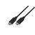 Lanberg CA-CMCM-10CU-0010-BK kabel USB 2.0 1m USB-C M/M  Black | Techbox
