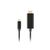 Lanberg CA-CMDP-10CU-0030-BK video cable adapter 3 m USB Type-C DisplayPort Black | Techbox