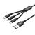 UNITEK C14049BK USB cable 1.2 m USB 2.0 USB C Micro-USB B/Lightning Black - USB Cables - Cables & Adapters - Techbox
