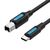 USB 2.0 printer cable, male type C to male B, 2 m - Cables & Adapters - Cables & Accessories - Techbox