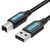 Vention USB 2.0 A Male to B Male Cable 3M Black PVC Type | Techbox