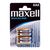 Maxell Battery Alkaline LR-03 AAA 4-Pack Single-use battery - Batteries & Chargers - Consumables - Techbox