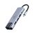 Gembird A-CM-COMBO5-04 USB Type-C 5-in-1 multi-port adapter (Hub + HDMI + PD + LAN) - Adaptors & Plugs - Cables & Adapters - Techbox