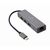 Gembird A-CMU3-LAN-01 USB-C Gigabit network adapter with 3-port USB 3.1 hub - Adaptors & Plugs - Cables & Adapters - Techbox