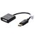 Lanberg AD-0007-BK video cable adapter 0.1 m DisplayPort DVI-D Black | Techbox