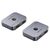 Vention 2-Port Bi-Directional 8K HDMI Switcher Gray Aluminium Alloy Type | Techbox