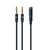 Gembird !Adapter audio stereo 3.5mm mini Jack/4PIN/ audio cable 0.2 m 2 x 3.5mm Black | Techbox