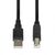 iBox IKU2D USB cable 1.8 m USB 2.0 USB A USB B Black | Techbox