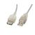 Lanberg CA-USBE-12CC-0018-TR USB cable 1.8 m USB 2.0 USB A Transparent - USB Cables - Cables & Adapters - Techbox