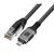 Techly ICOC U3C-RJ45-010 networking cable Silver, Black 1 m Cat6 F/UTP (FTP) | Techbox