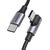 Ugreen US334 70643 USB-C (angled) / USB-C (straight) 100W PD 1m cable - black - USB Cables - Cables & Adapters - Techbox