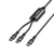 UNITEK USB-C 2-in-1 PD 100W SILICONE CABLE 1.8M - USB Cables - Cables & Adapters - Techbox