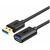 UNITEK Y-C456GBK USB cable 0,5 m USB 3.2 Gen 1 (3.1 Gen 1) USB A Black - USB Cables - Cables & Adapters - Techbox