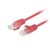 Lanberg PCU5-20CC-0025-R networking cable Red 0.25 m Cat5e U/UTP (UTP) | Techbox