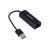 Lanberg NC-0100-01 cable interface/gender adapter USB-A RJ-45 Black | Techbox