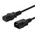Savio CL-99 power cable Black 1.2 m C14 coupler C13 coupler - Power Cables - Cables & Adapters - Techbox