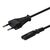 SAVIO Power cable (M) 2pin, 1.2m CL-97 - Power Cables - Cables & Adapters - Techbox