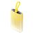 Vention 10000mAh power bank with LED display, USB-C + Lightning + USB-A, 22.5W (yellow) - Powerbanks - Smartphone Chargers - Techbox