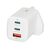 iBOX C-65 White, GaN 65W universal charger UK plug - Travel Chargers - Smartphone Chargers - Techbox