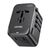 Power charger - Unitek 65W Universal Travel Adapter (P1122ABK01) | 1xUSB-A 3xUSB-C 1xAC | Techbox