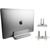 Techly Vertical Aluminum Notebook Stand | Techbox