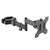 Maclean LCD monitor desk mount, VESA 75x75 and 100x100, 17-32" 9kg, MC-751N | Techbox