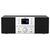 JVC RD-E874B Tower Bluetooth 20 W Black, Silver | Techbox