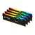 Kingston Technology FURY Beast 128GB 5600MT/s DDR5 CL40 DIMM (Kit of 4) RGB XMP - DIMM (Desktop) - RAM - Techbox