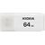 Kioxia TransMemory U202 USB flash drive 64 GB USB Type-A 2.0 White - USB Sticks - Peripherals - Techbox