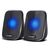 Audiocore AC835 2.0 Stereo Speakers With LED Backlighting For PC Laptop Smartphone | Techbox