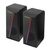 Esperanza EGS106 Speakers 2.0 LED Black 6W - Speakers - Speakers & Headphones - Techbox