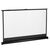 Maclean Portable Projection Screen Compact 40" 16:9 Free-Standing Office Cinema Matt White Home | Techbox