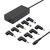 Qoltec 50012 Automatic universal power adapter 90W | 9 plugins | +power cable | Techbox
