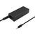 Qoltec 51038 power adapter/inverter Indoor 65 W Black - Laptop Chargers - Laptop - Techbox