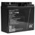 Green Cell AGM51 vehicle battery Sealed Lead Acid (VRLA) 17 Ah 12 V - UPS Batteries - Surge Protection - Techbox