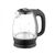 Maestro MR-063-Black Glass Electric Kettle 1,7 L - Kettles - Coffee & Beverages - Techbox