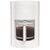 ELLE 1.8L white filter coffee maker | Techbox